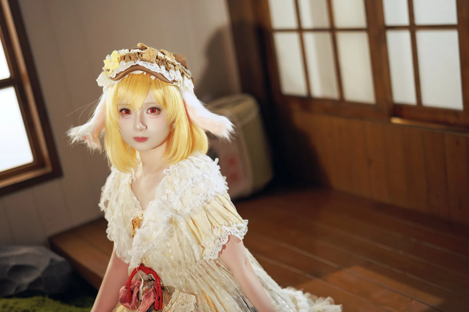 【鈴瑚cos】東方project月兔的暖陽與蕾絲洋裝 - 第 3 張