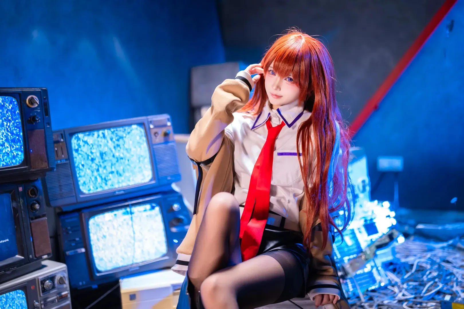 牧濑红莉栖cos 命运石之门里的天才少女助手 - 第 5 张