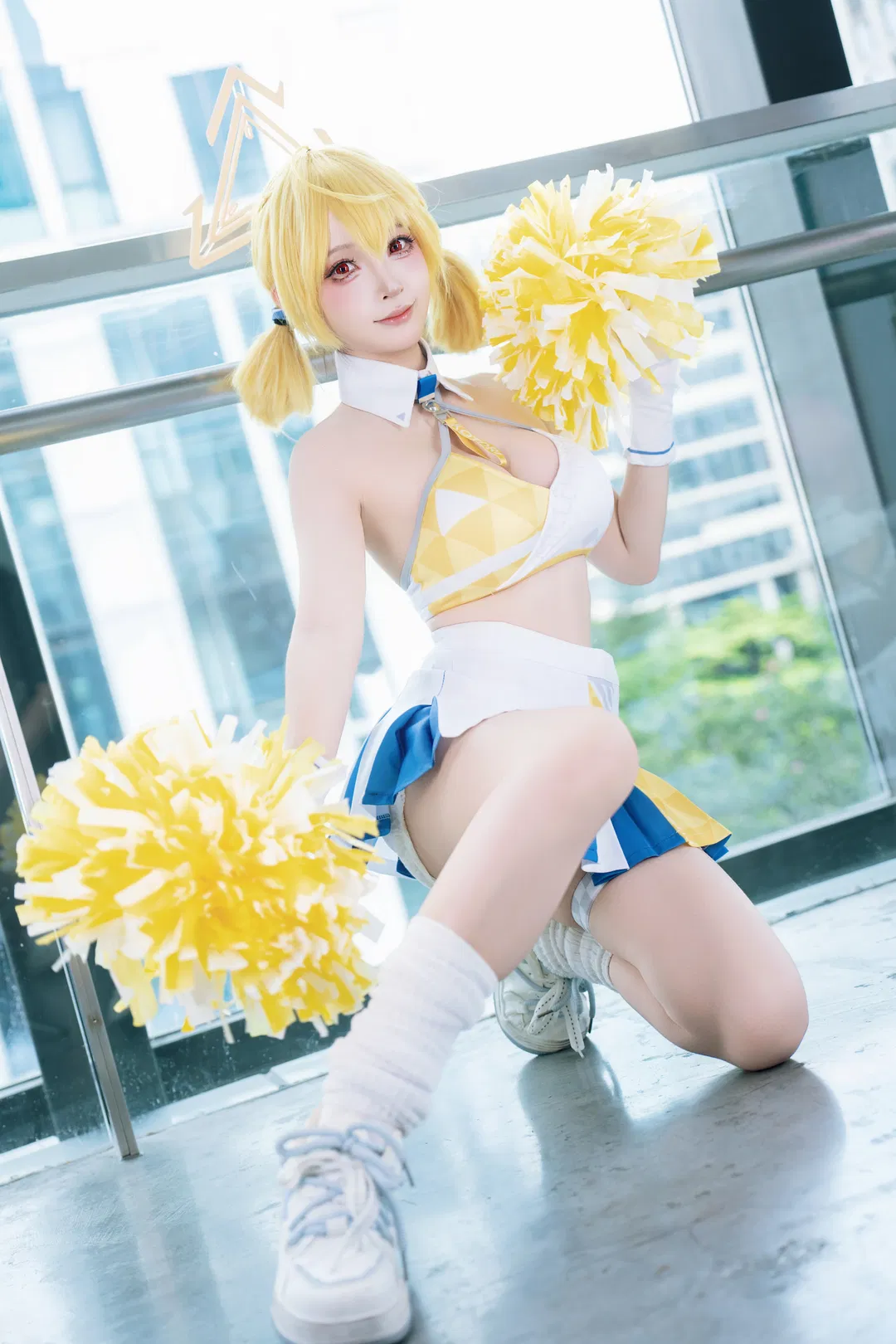 【丰见琴里cos】蔚蓝档案啦啦队应援活力全开