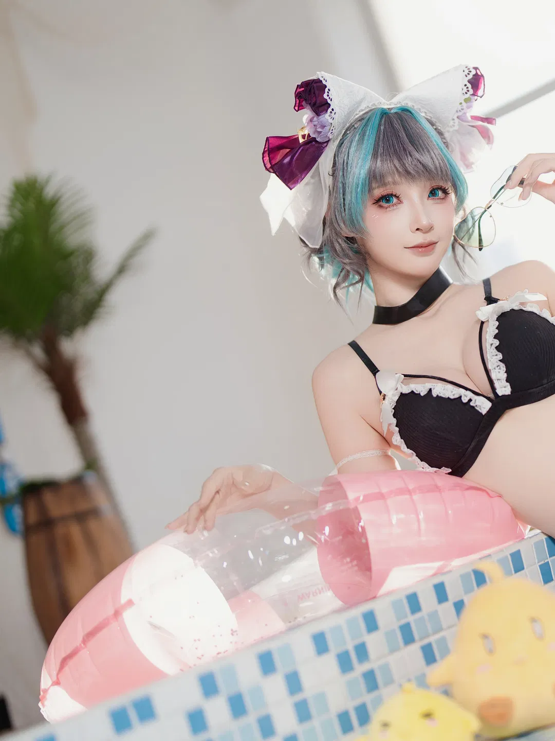 【柴郡cos】碧蓝航线的夏日泳池派对瞬间 - 第 5 张