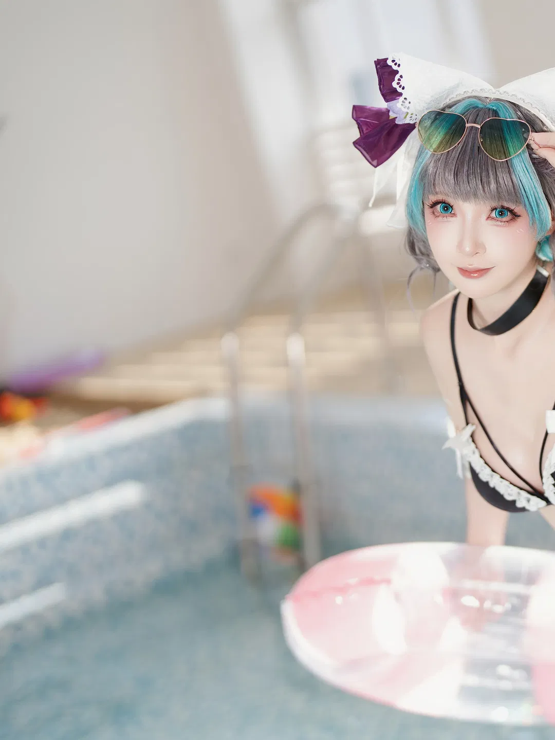【柴郡cos】碧蓝航线的夏日泳池派对瞬间 - 第 7 张