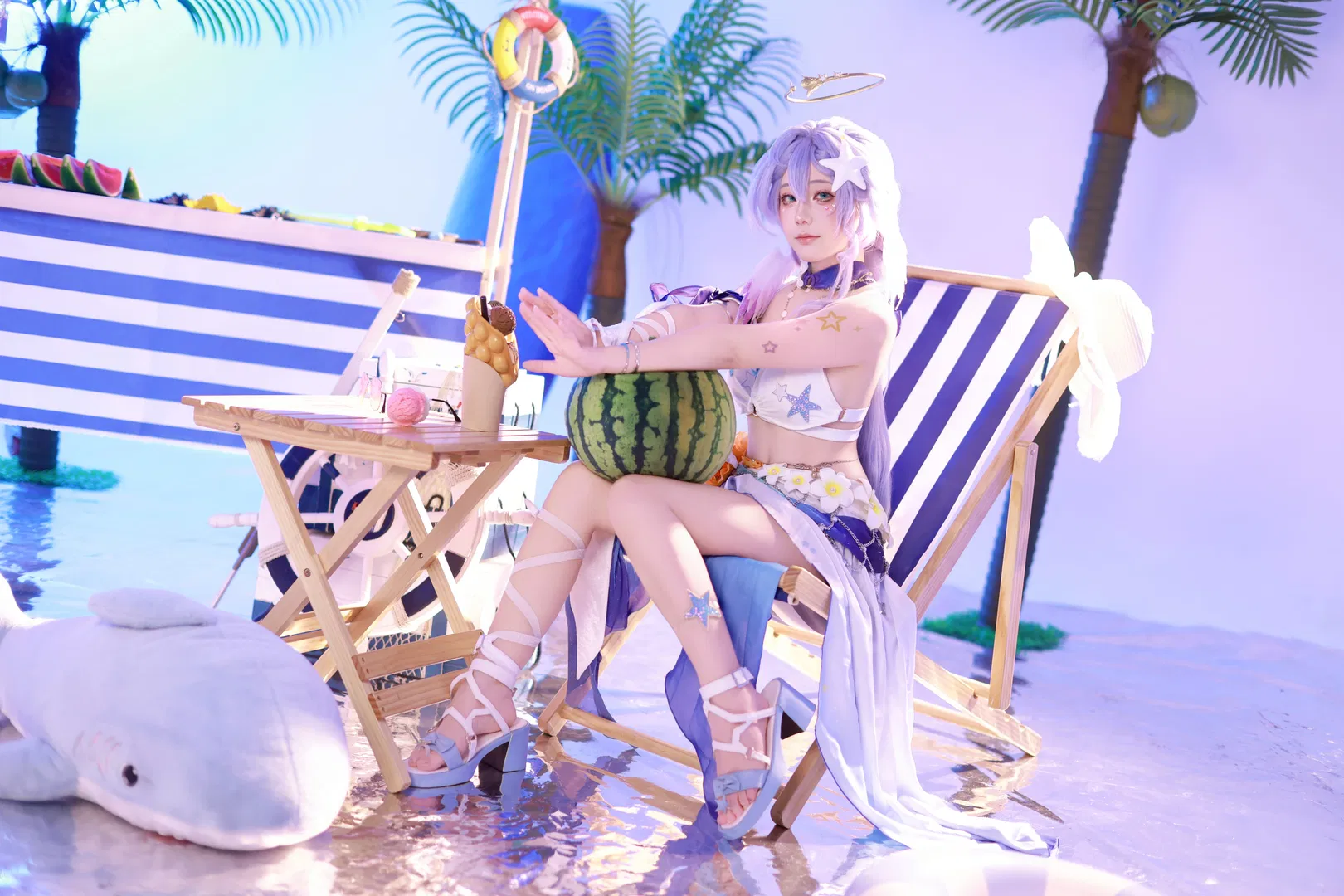 【知更鳥cos】崩壞星穹鐵道夏日晴歌海灘風 - 第 3 張