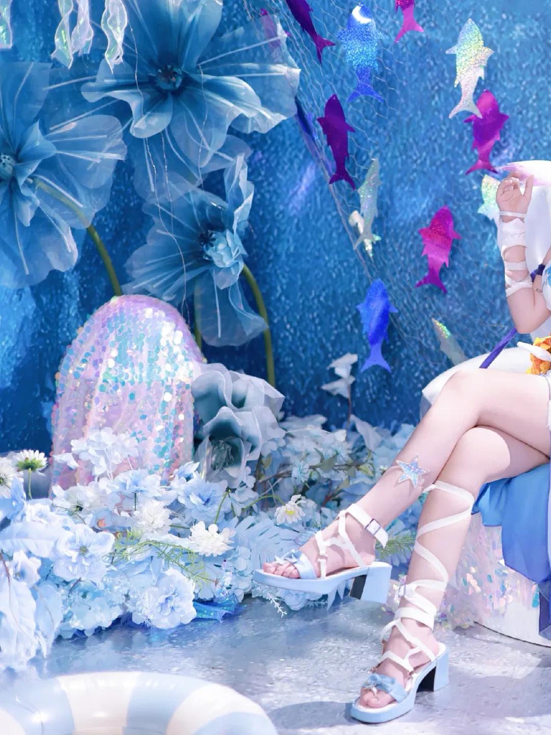 【知更鸟cos】崩坏星穹铁道晴歌，沉浸式海洋风拍摄 - 第 1 张