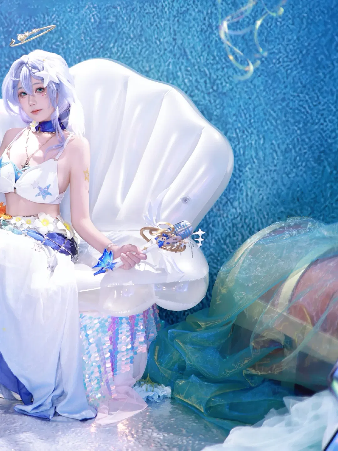 【知更鸟cos】崩坏星穹铁道晴歌，沉浸式海洋风拍摄 - 第 2 张