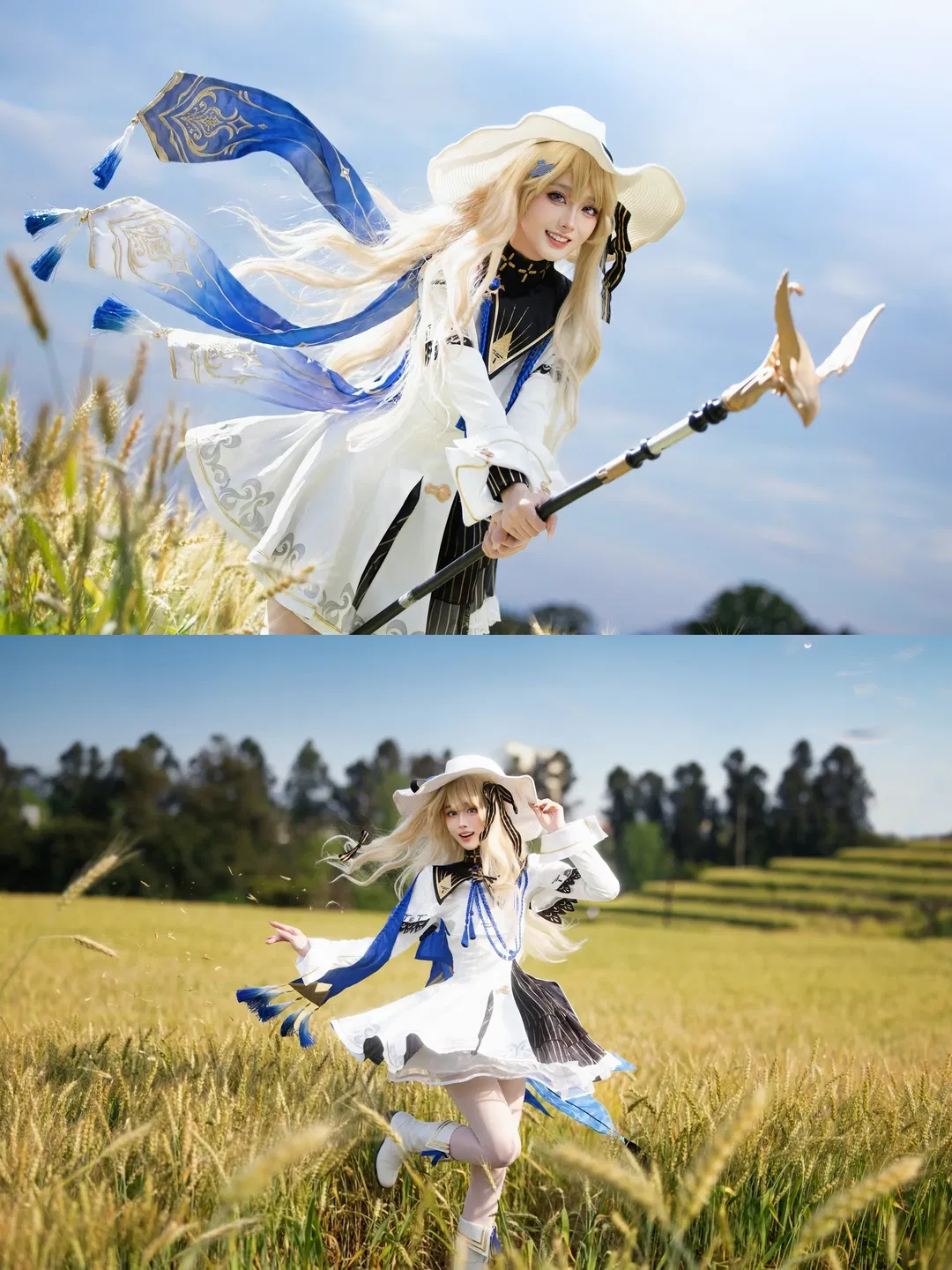 【菲比cos】鸣潮麦田里的春风与魔法 - 第 1 张