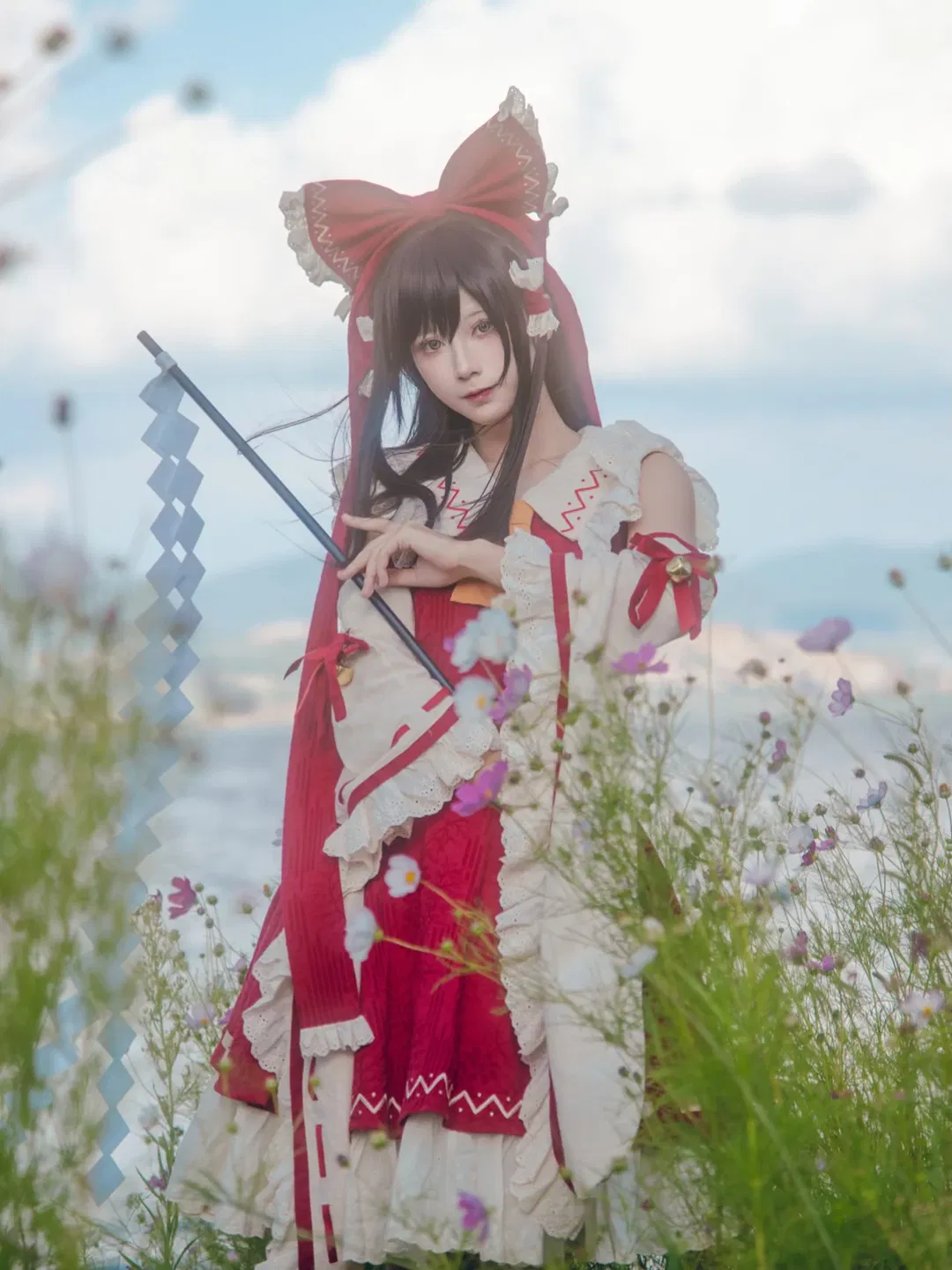 【博麗靈夢cos】博麗神社演舞奉納神事，牽起傳統與夢的橋樑 - 第 1 張