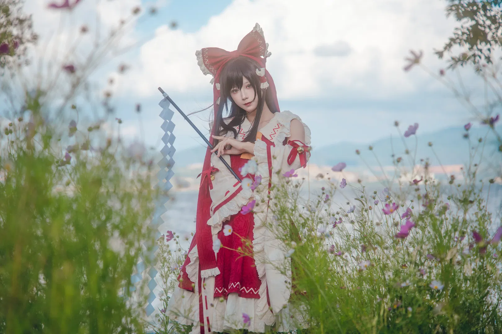 【博麗靈夢cos】博麗神社演舞奉納神事，牽起傳統與夢的橋樑 - 第 2 張