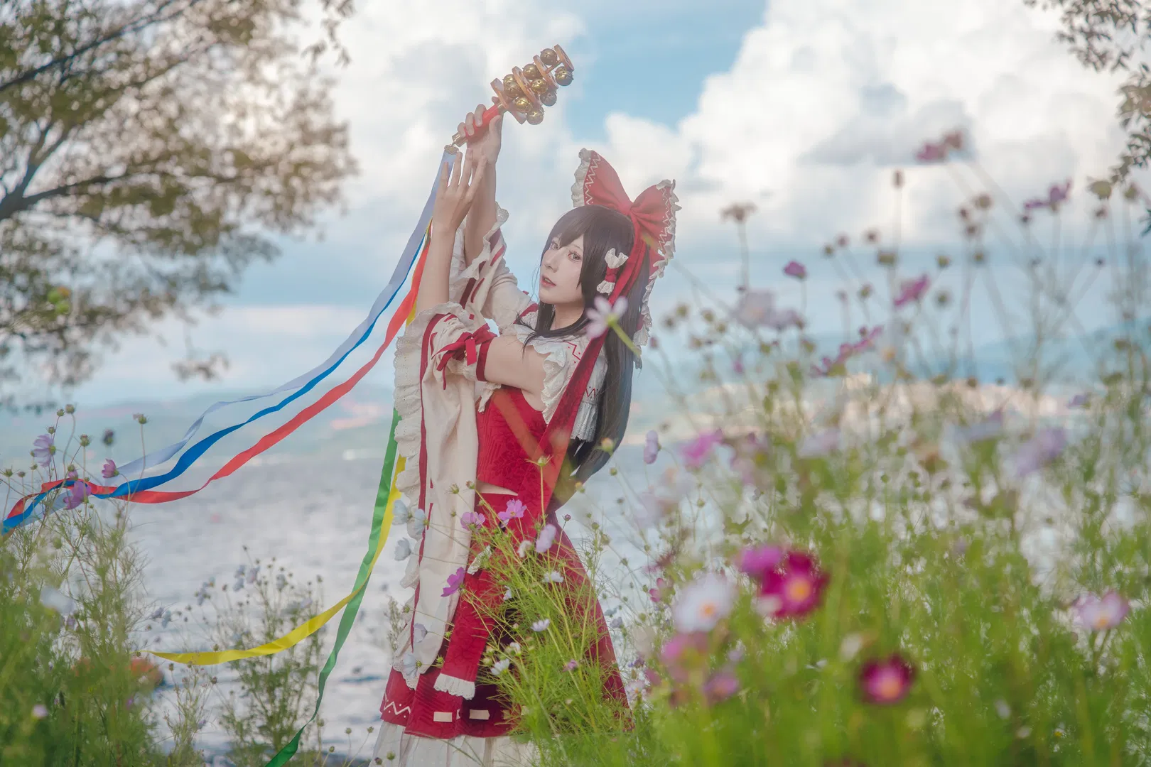 【博麗靈夢cos】博麗神社演舞奉納神事，牽起傳統與夢的橋樑 - 第 3 張