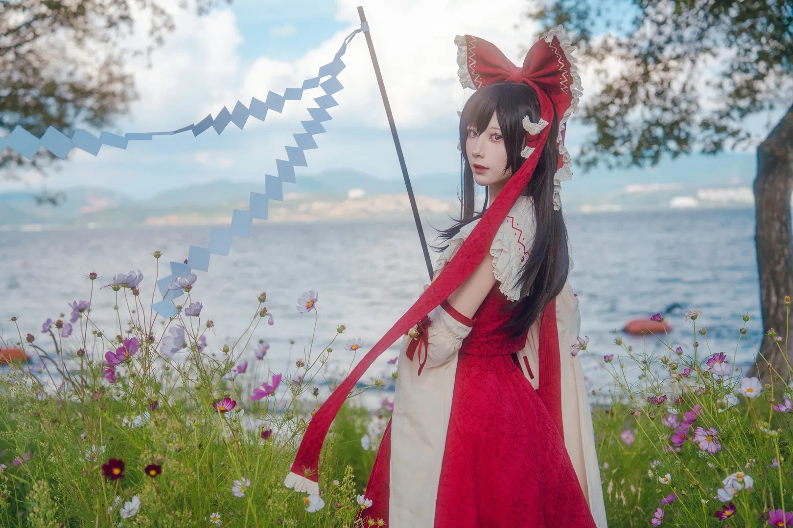 【博麗靈夢cos】博麗神社演舞奉納神事，牽起傳統與夢的橋樑 - 第 6 張