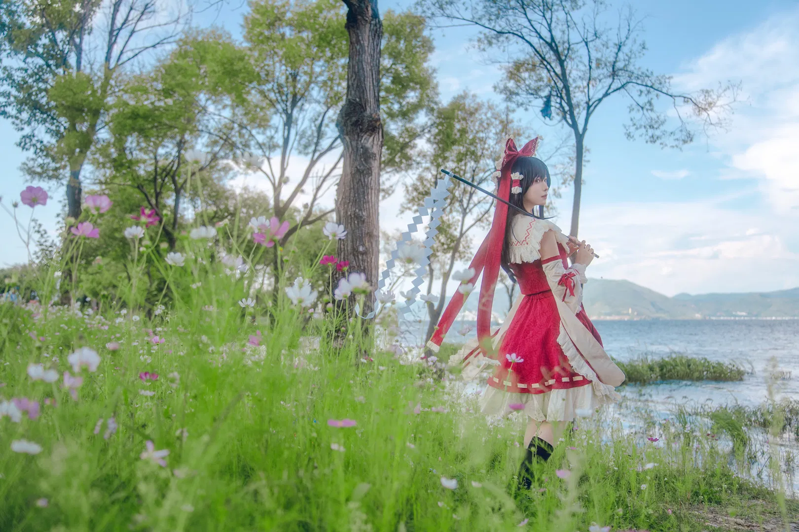 【博麗靈夢cos】博麗神社演舞奉納神事，牽起傳統與夢的橋樑 - 第 7 張
