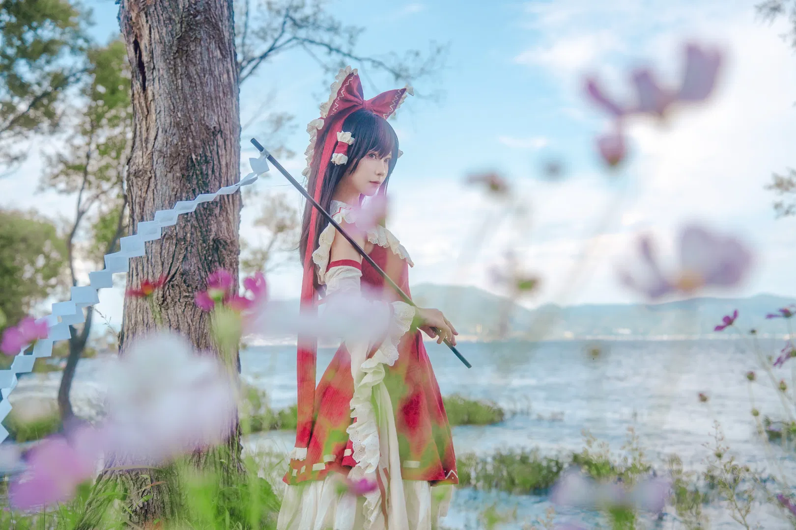 【博麗靈夢cos】博麗神社演舞奉納神事，牽起傳統與夢的橋樑 - 第 8 張