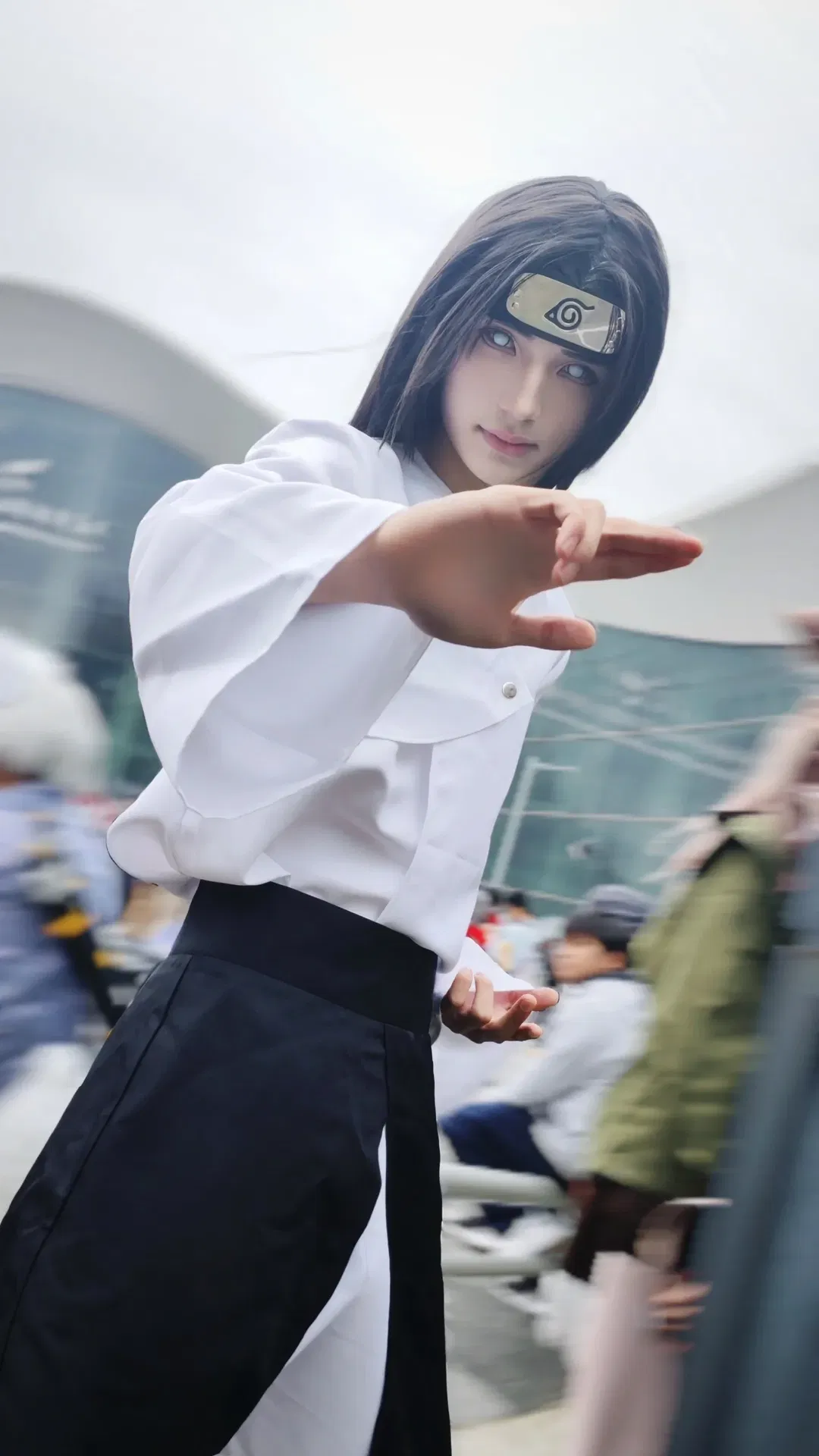 月野兔cos 成都漫展老番向水手服白丝场照 - 第 3 张