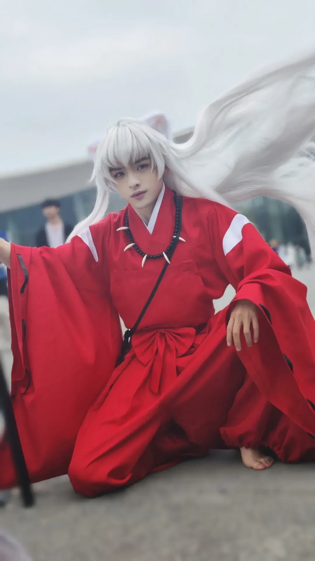 月野兔cos 成都漫展老番向水手服白丝场照 - 第 4 张