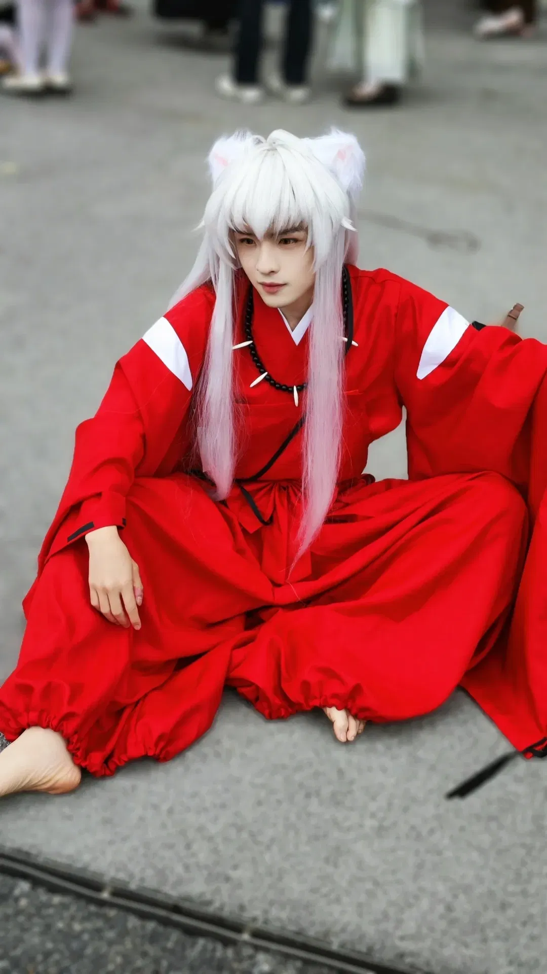 月野兔cos 成都漫展老番向水手服白丝场照 - 第 5 张