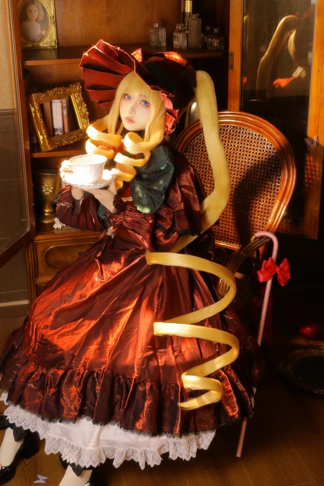【真红cos】蔷薇少女的复古茶会 - 第 1 张