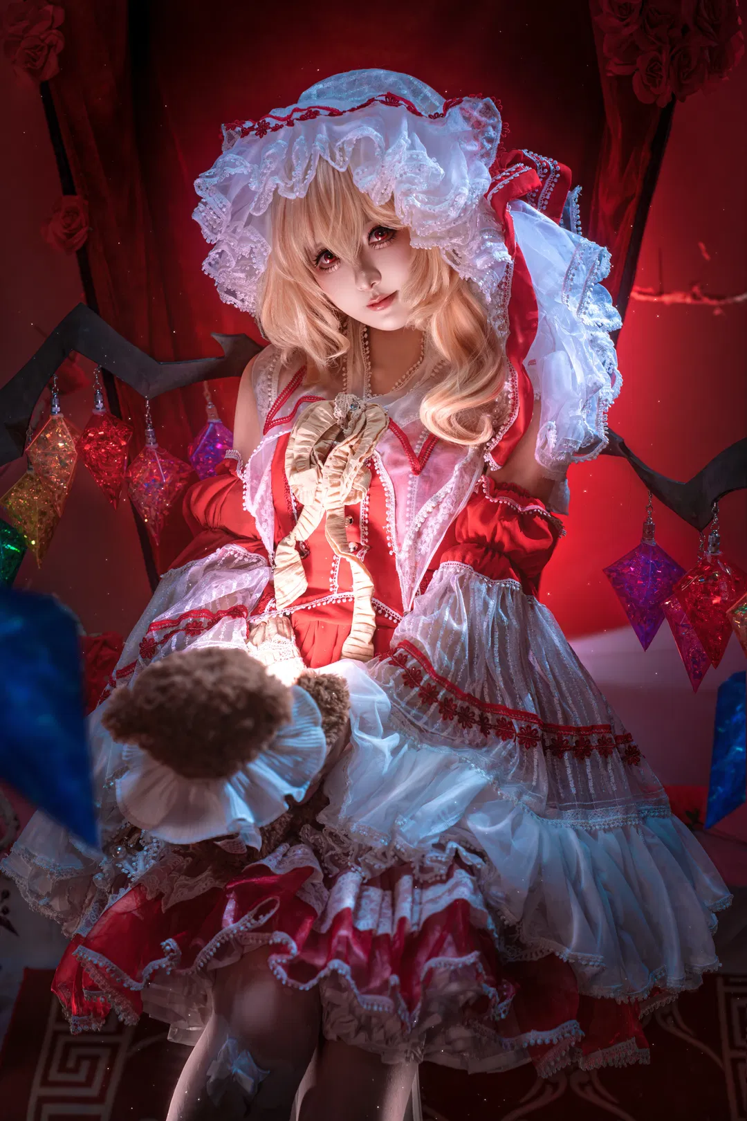【芙兰朵露cos】东方project红魔馆的吸血鬼妹妹 - 第 1 张