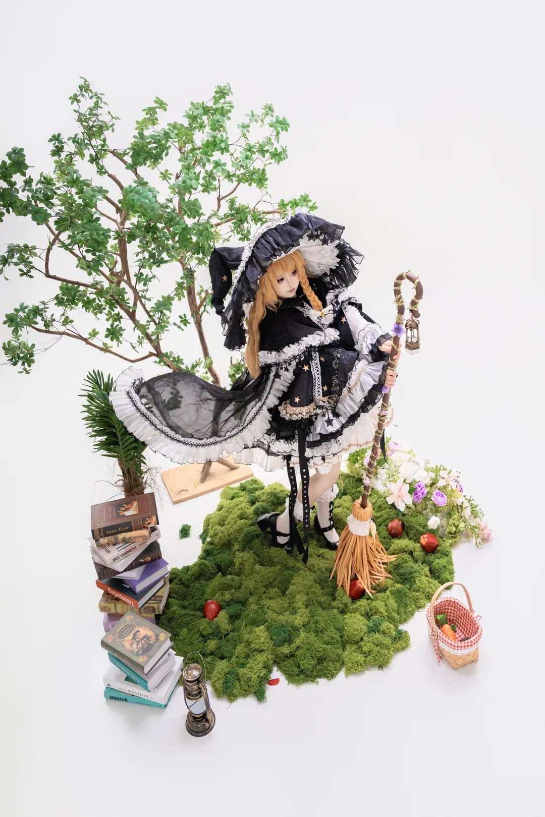 【魔理沙cos】东方project的魔法使，来一场黑白大盗的奇妙冒险 - 第 6 张