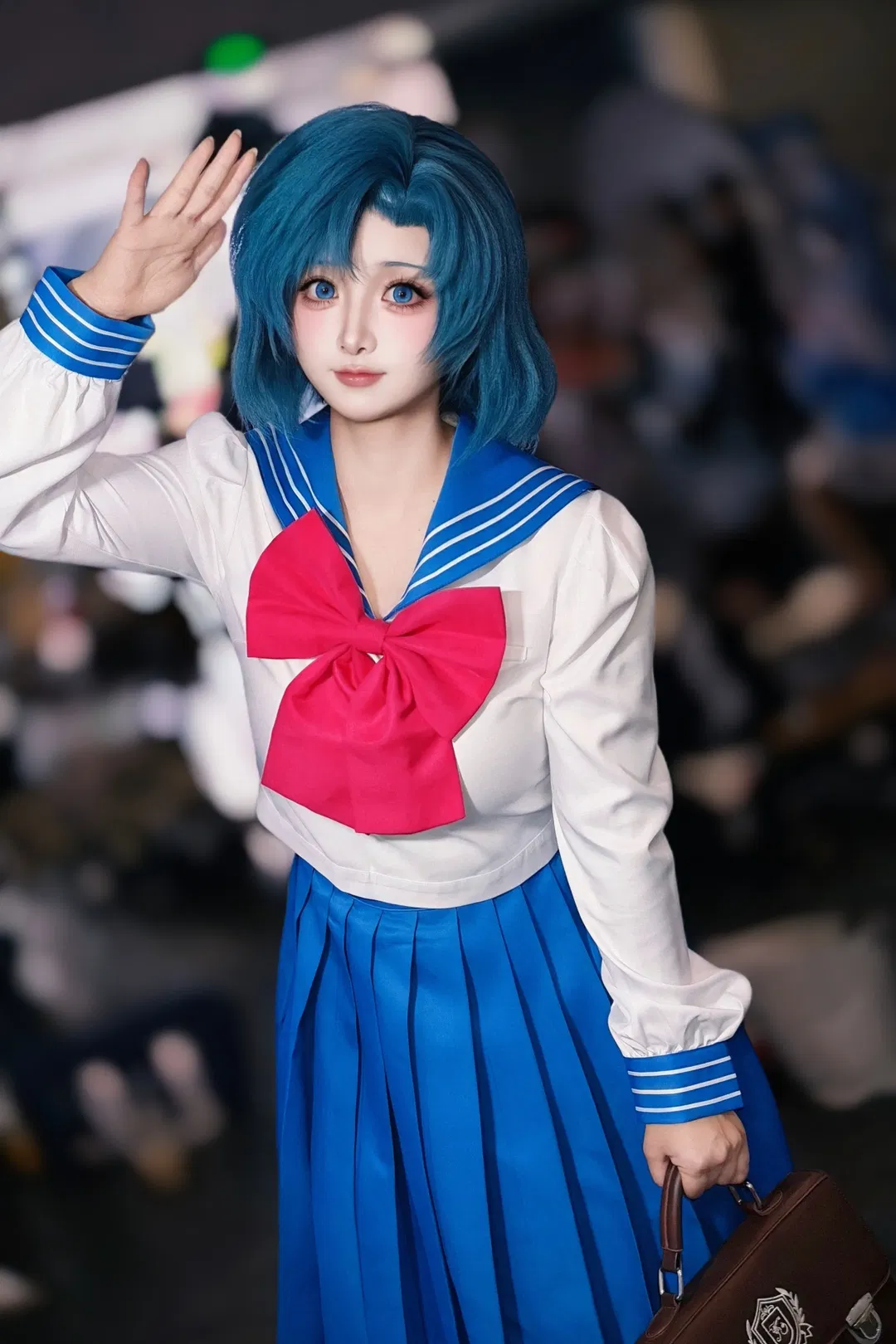 【水野亚美cos】美少女战士的常服水星场照 - 第 1 张