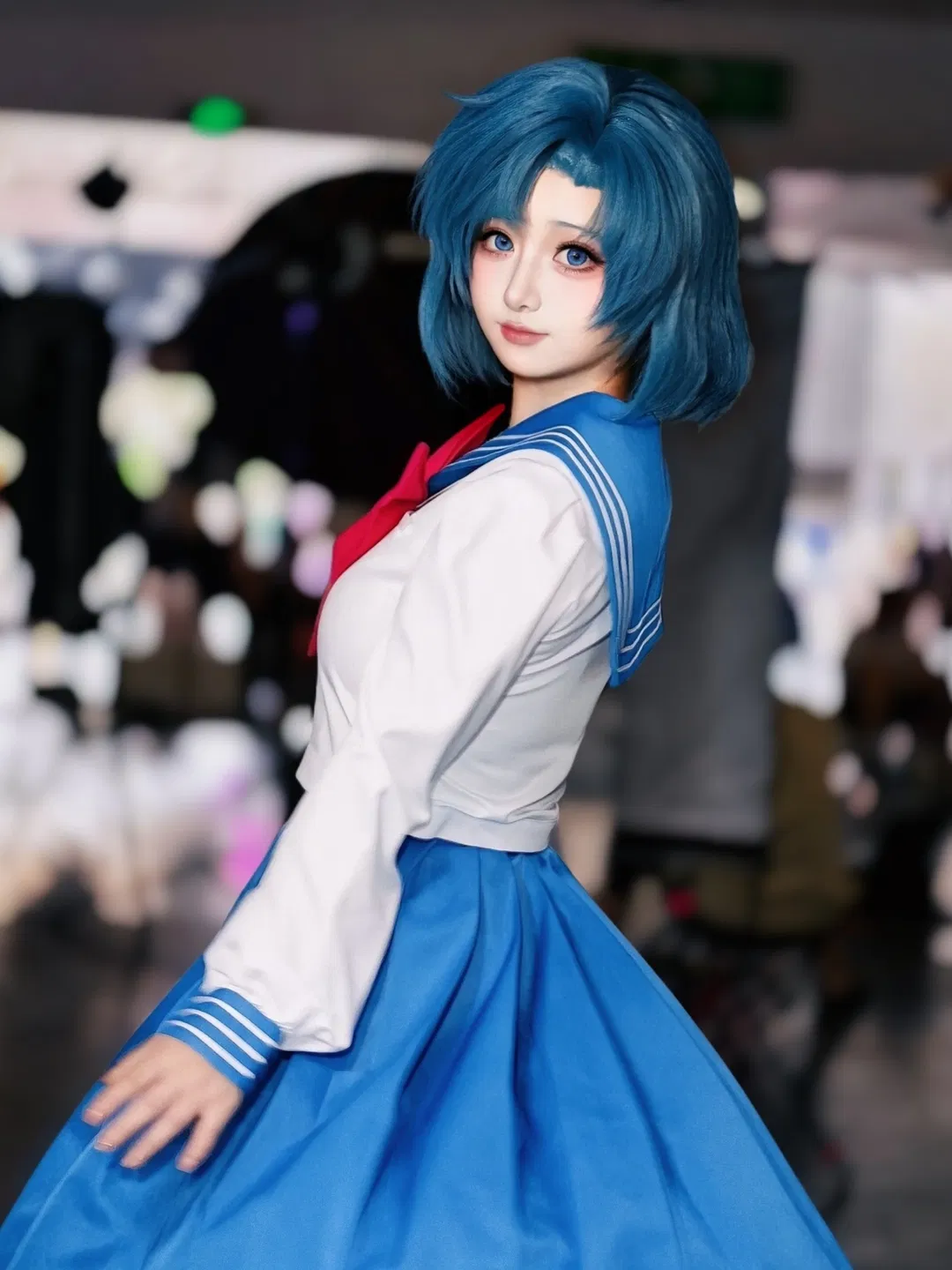 【水野亚美cos】美少女战士的常服水星场照 - 第 2 张