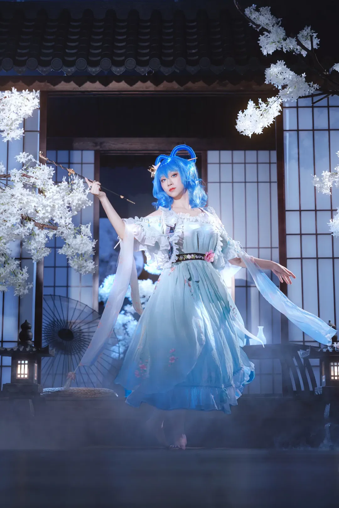【霍青娥cos】东方Project 邪仙娘娘的棚拍记录 - 第 7 张