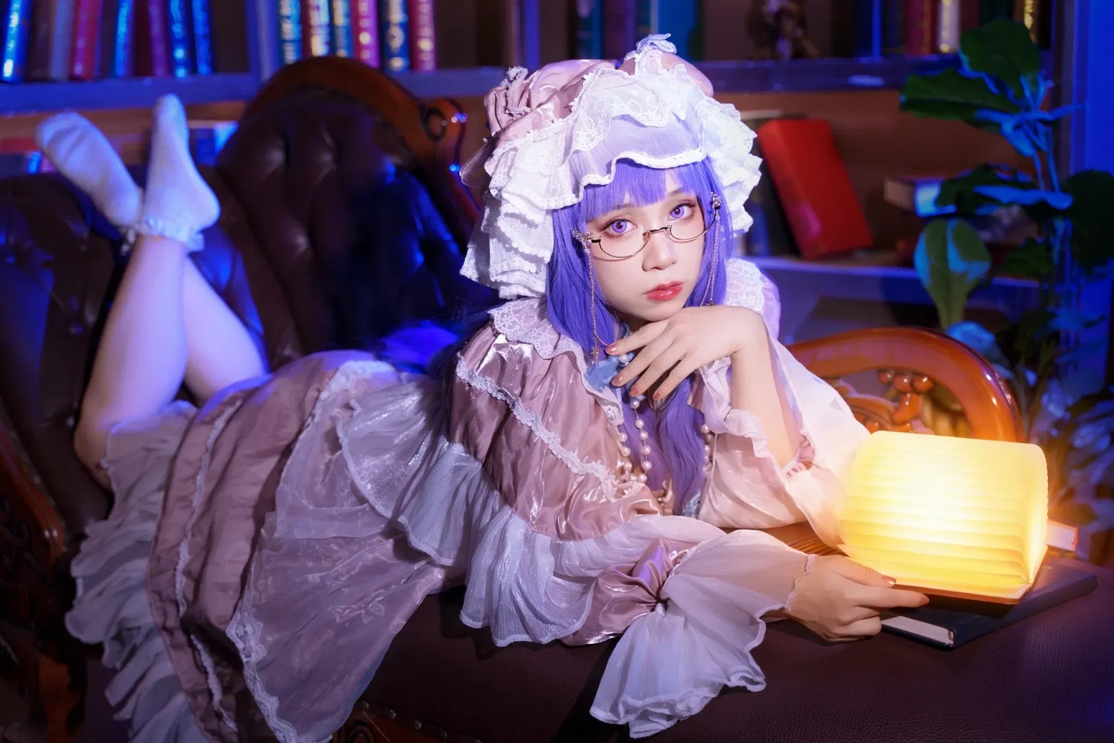 【帕秋莉cos】东方project里的静谧阅读时光 - 第 13 张