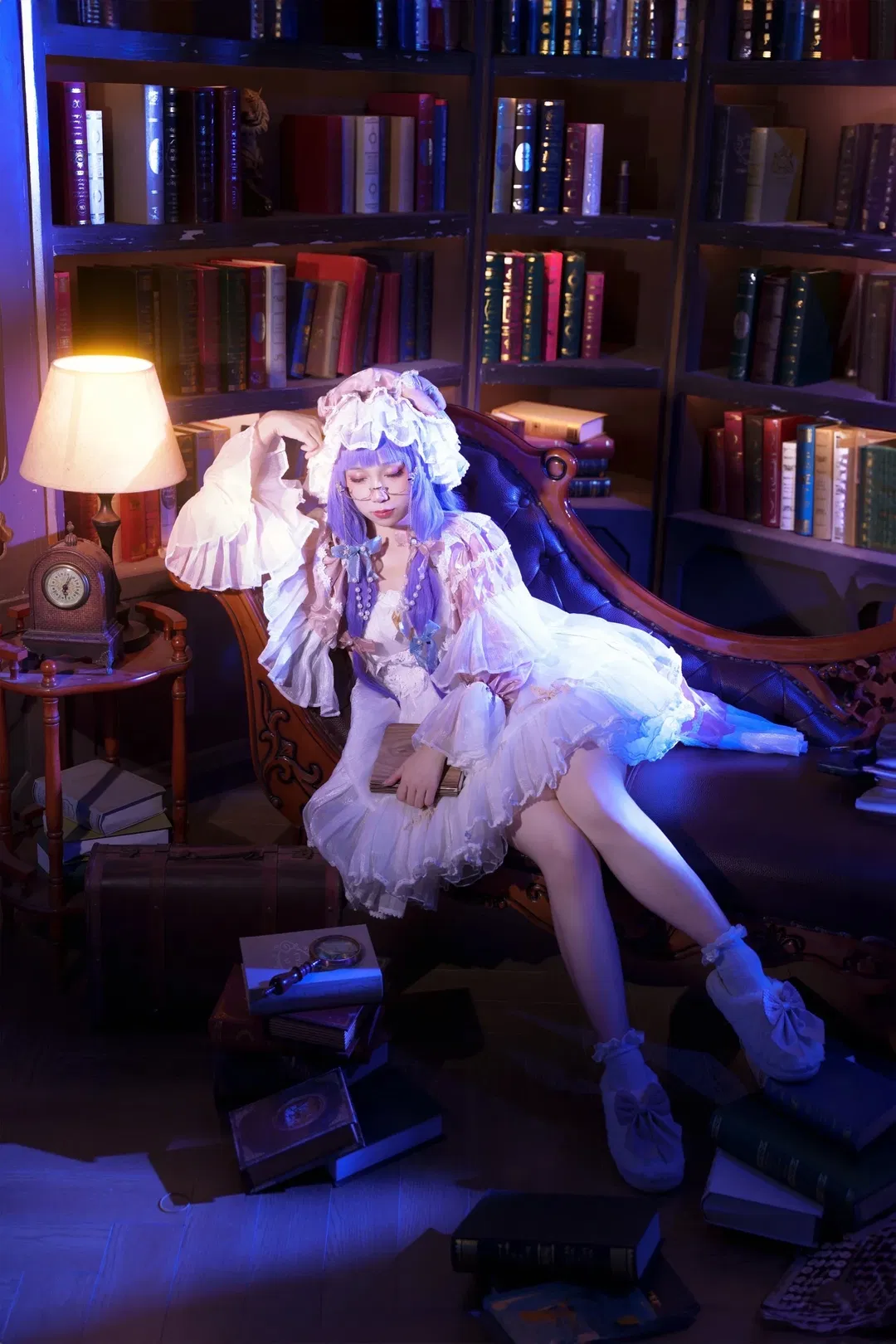【帕秋莉cos】东方project里的静谧阅读时光 - 第 2 张