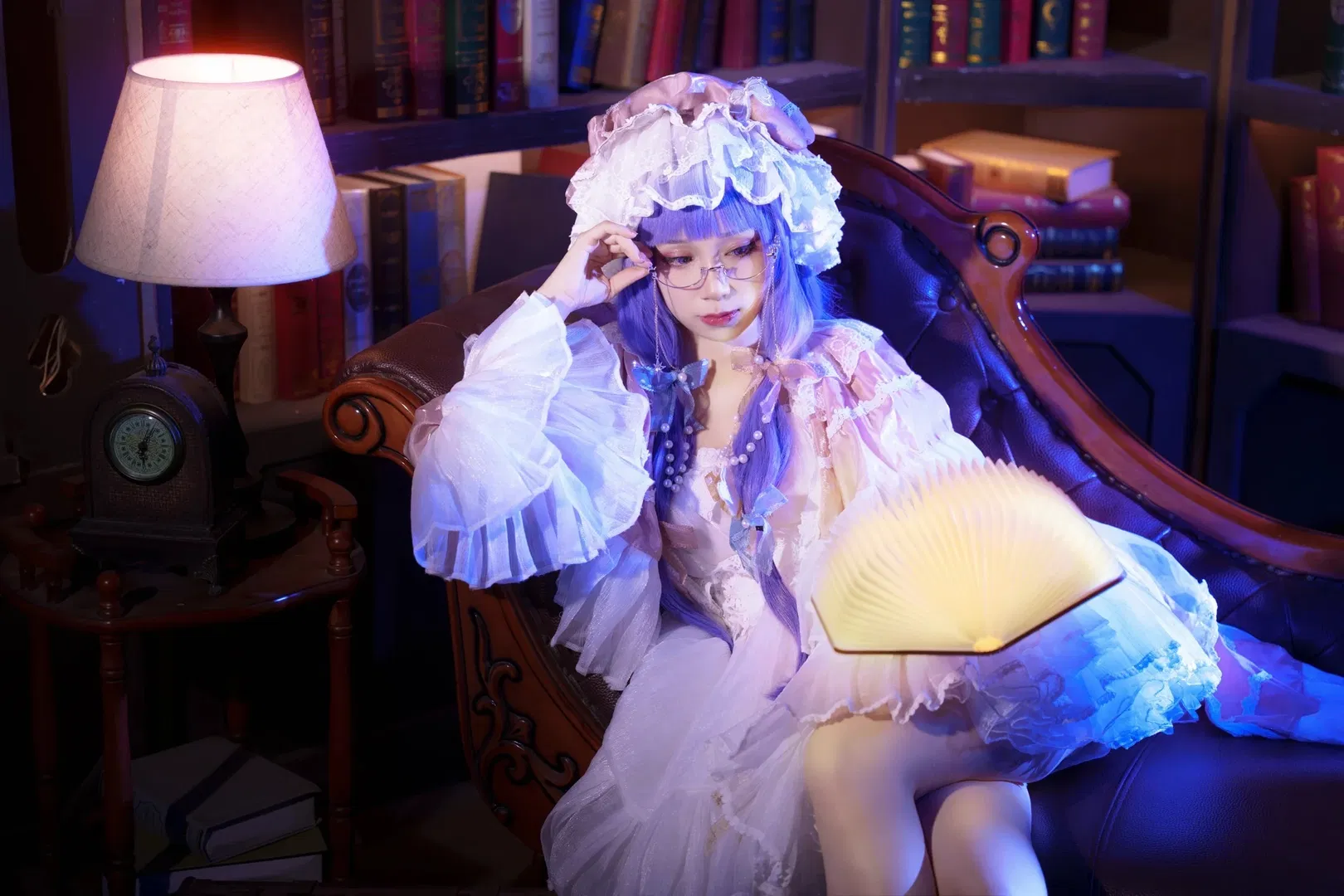 【帕秋莉cos】东方project里的静谧阅读时光 - 第 3 张