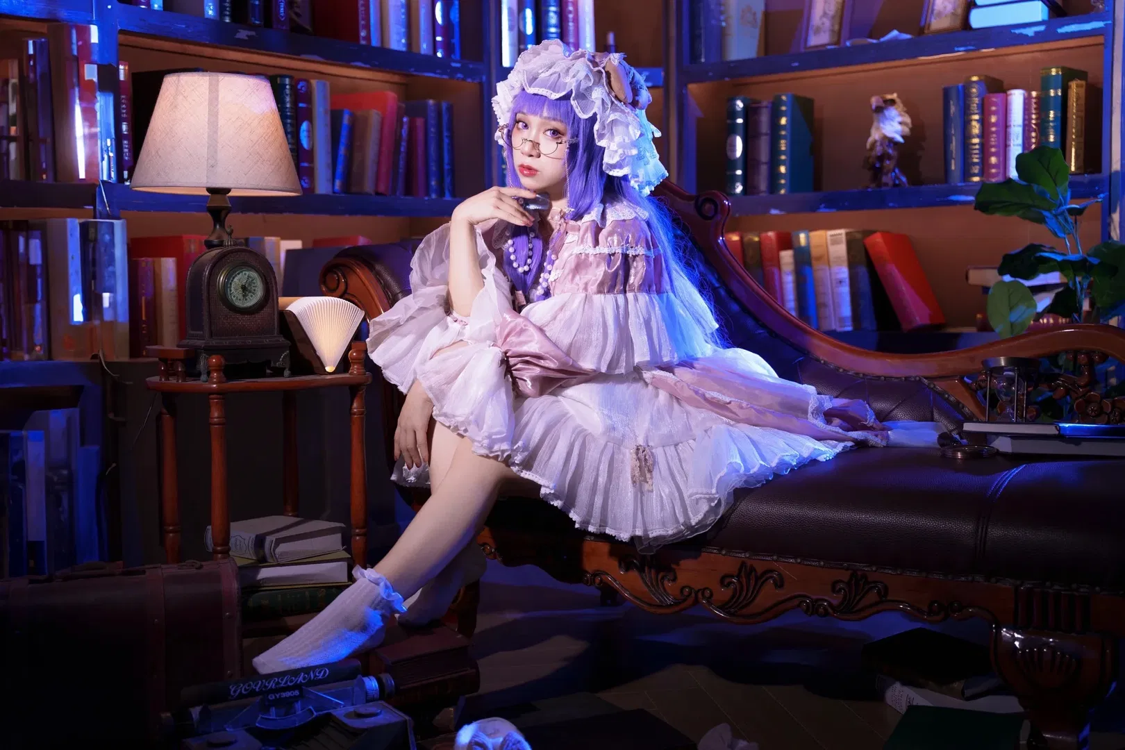 【帕秋莉cos】东方project里的静谧阅读时光 - 第 5 张