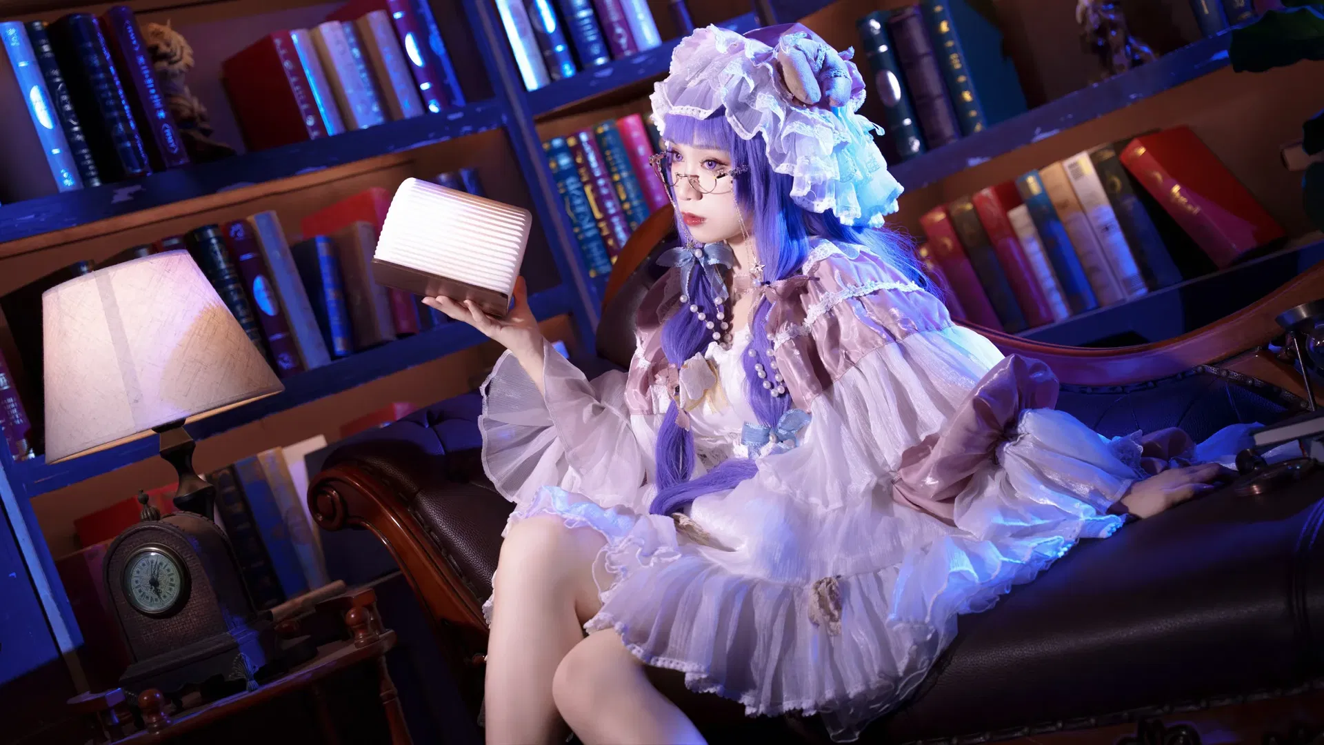 【帕秋莉cos】东方project里的静谧阅读时光 - 第 7 张