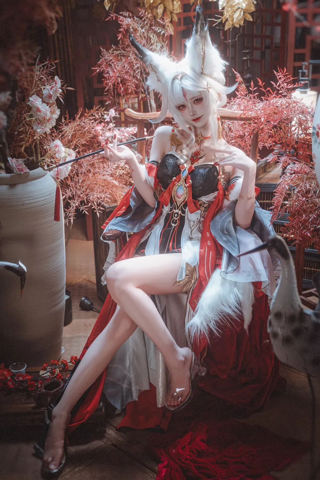 【心月狐cos】鳴潮心月狐紅楓場景的氛圍感演繹 - 第 4 張