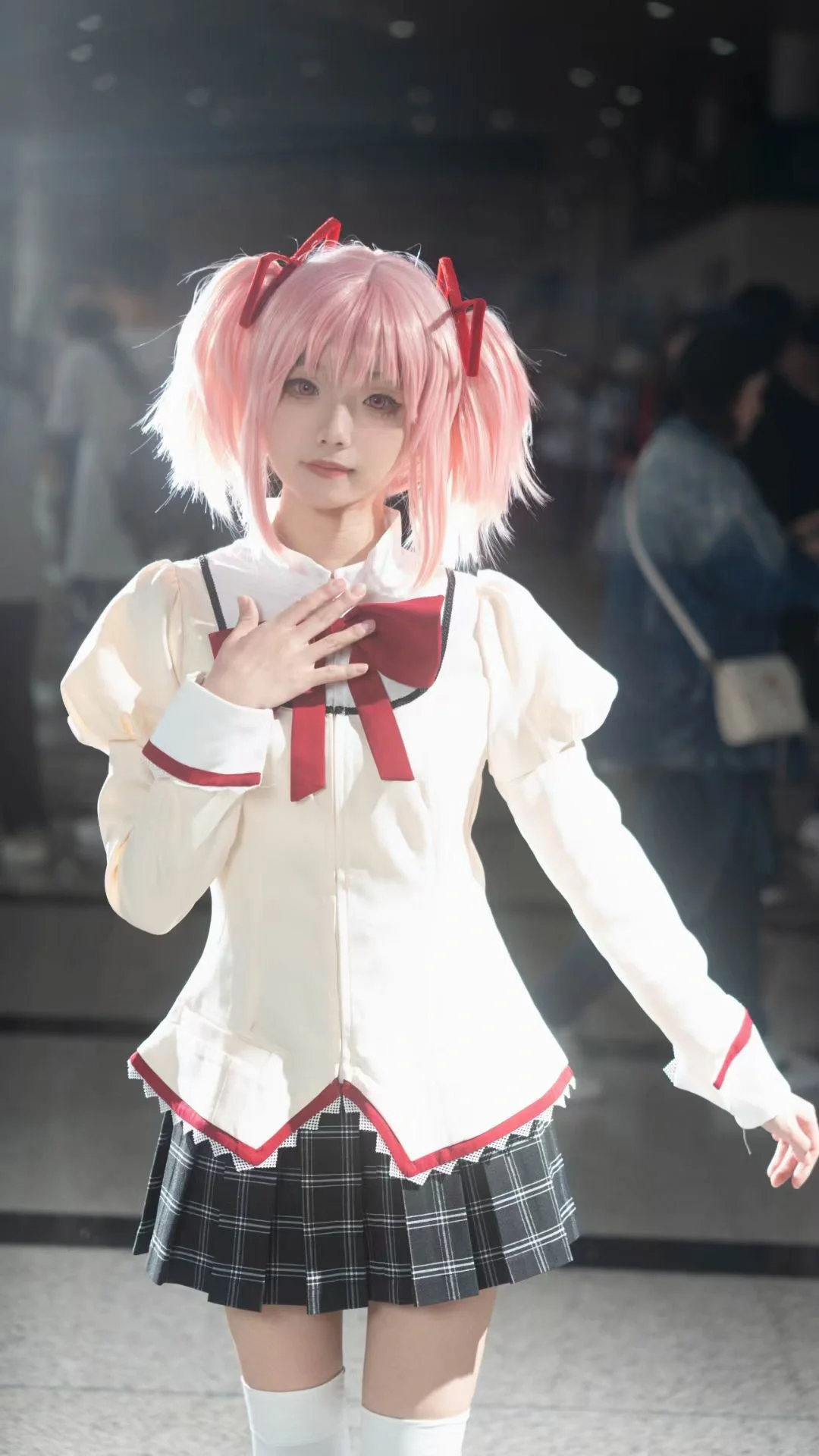 【鹿目圓cos】魔法少女小圓的絕望與救贖場照 - 第 1 張