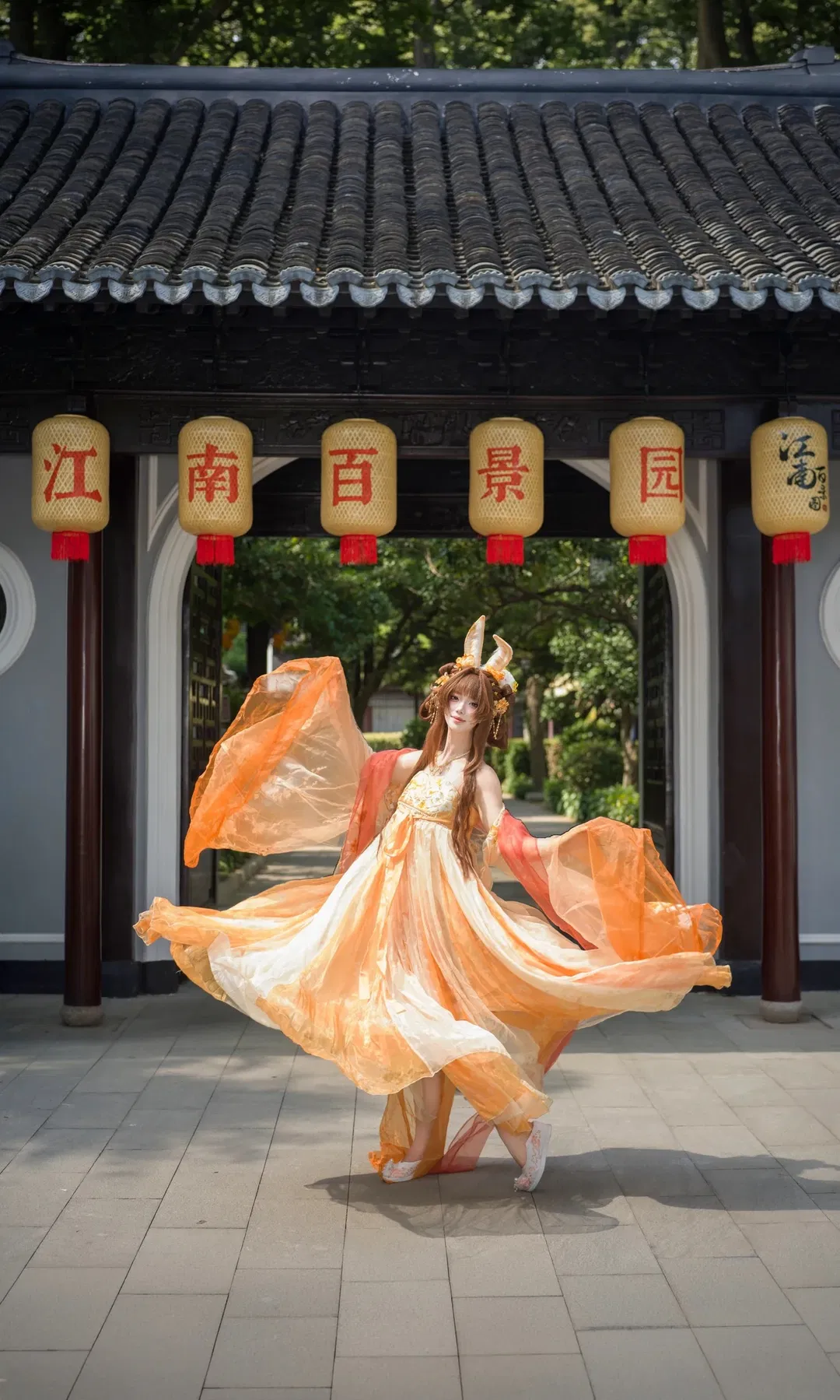 【玉兔知府cos】江南百景图 桂林公园中秋游园 - 第 11 张