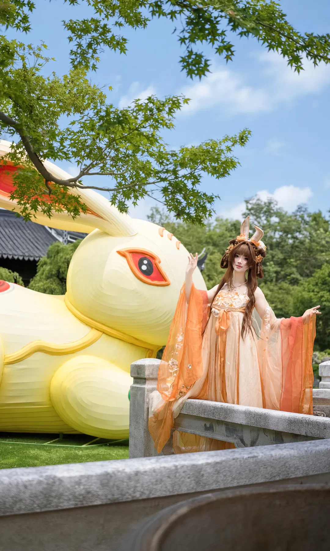 【玉兔知府cos】江南百景图 桂林公园中秋游园 - 第 9 张