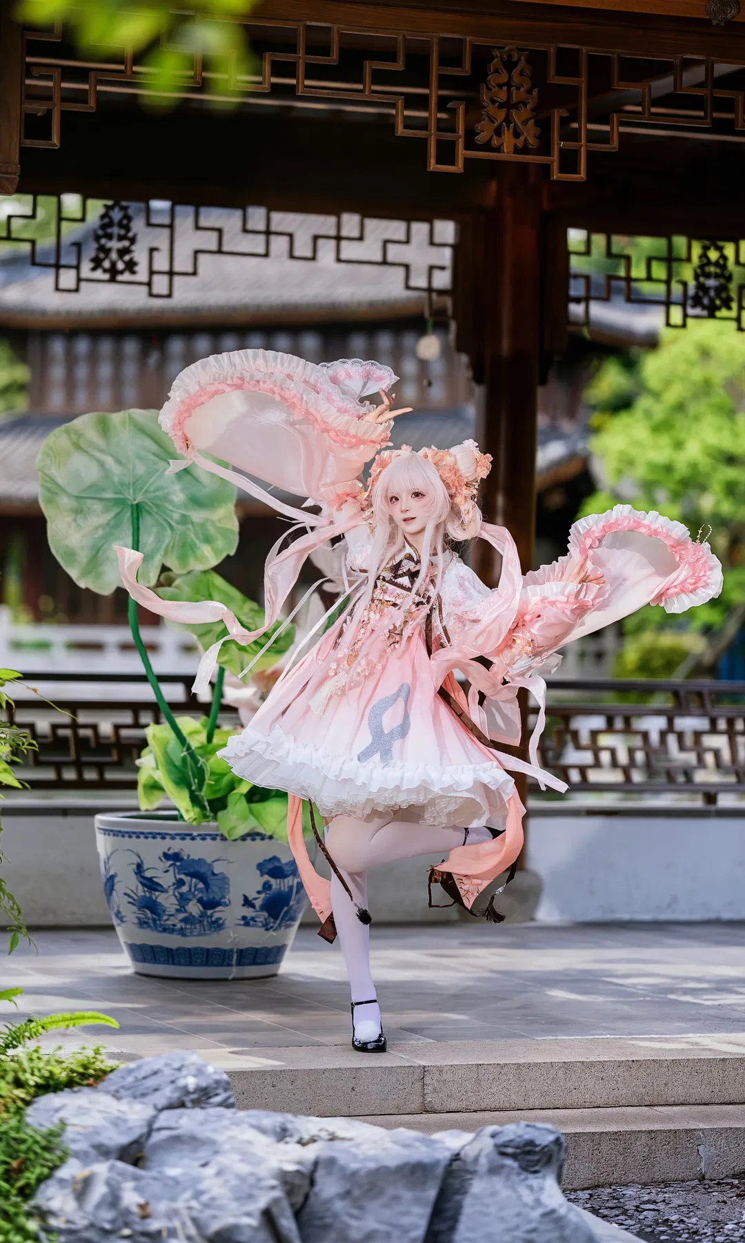 【小乔cos】王者荣耀花仙主题穿搭分享 - 第 3 张