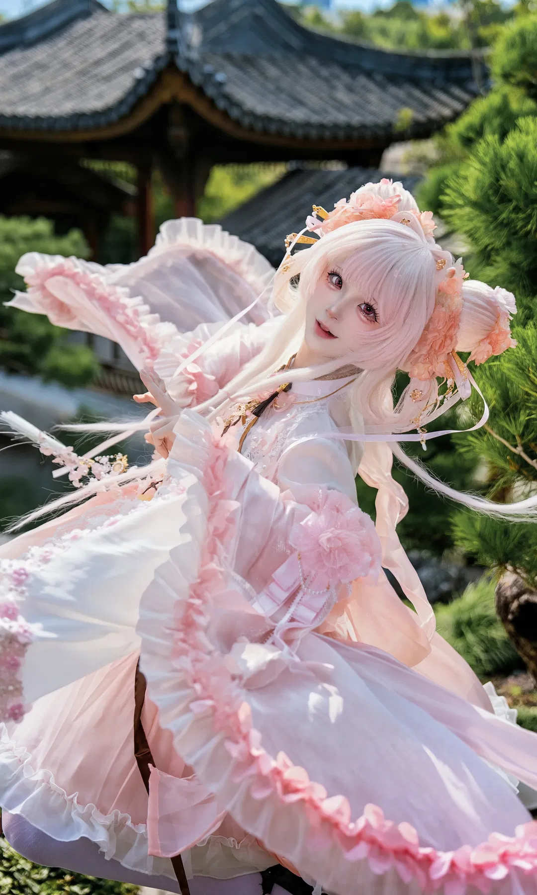 【小乔cos】王者荣耀花仙主题穿搭分享 - 第 6 张