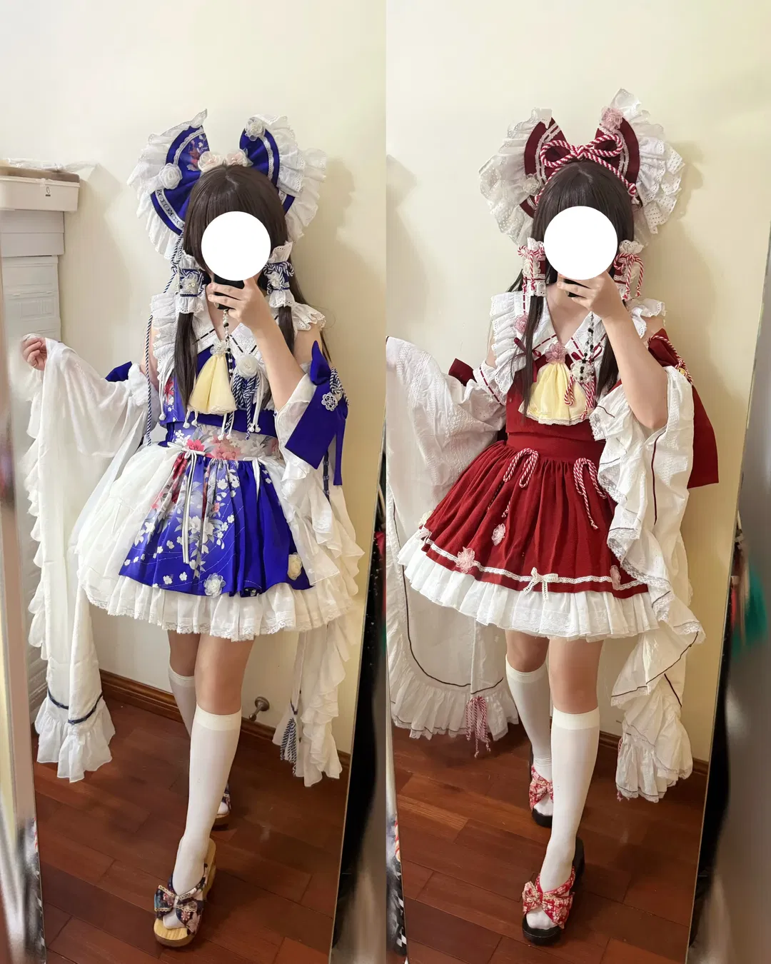 【博丽灵梦cos】东方project双色巫女服的极致华丽感 - 第 1 张
