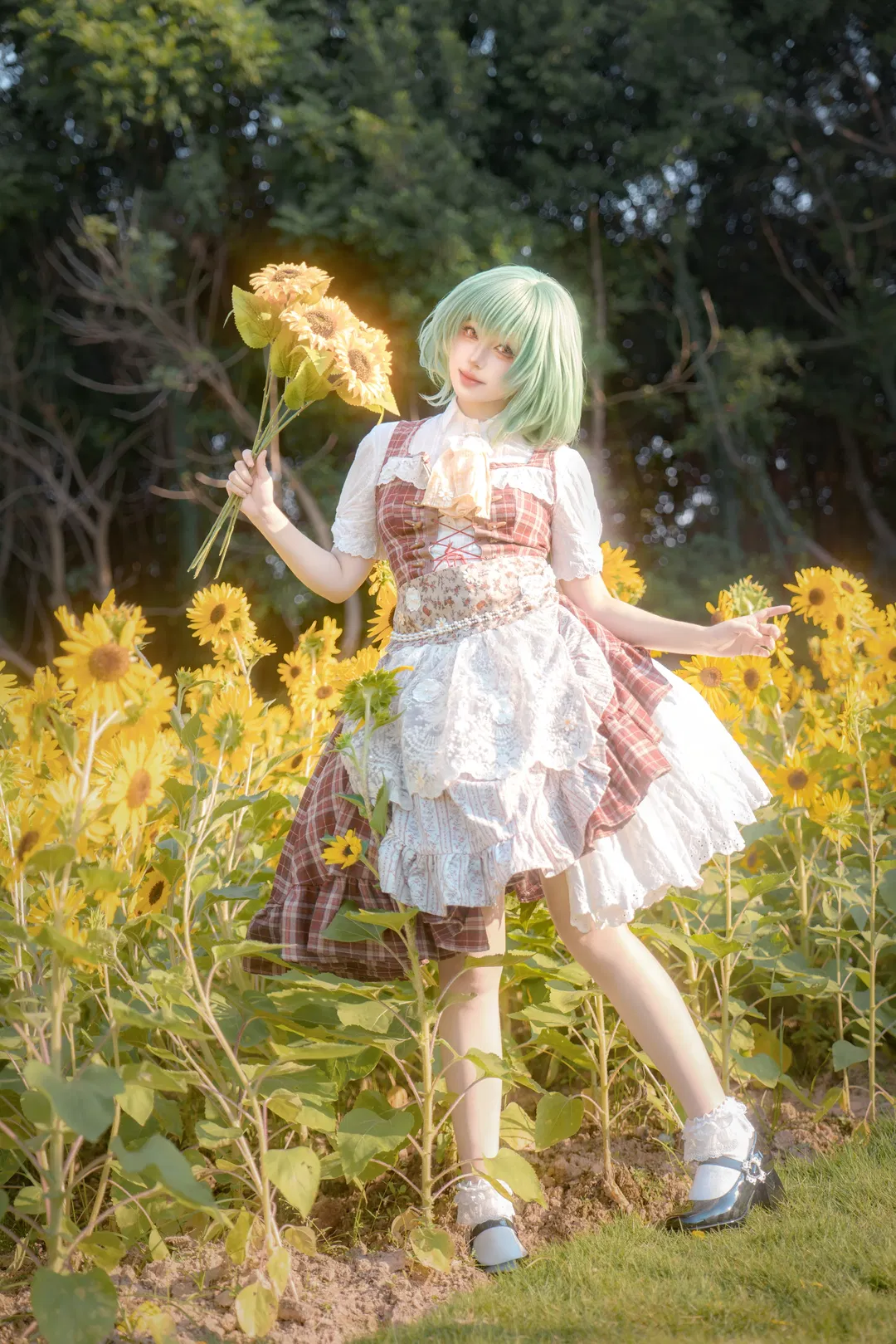 【风见幽香cos】东方project向日葵花海里的自然与从容 - 第 1 张