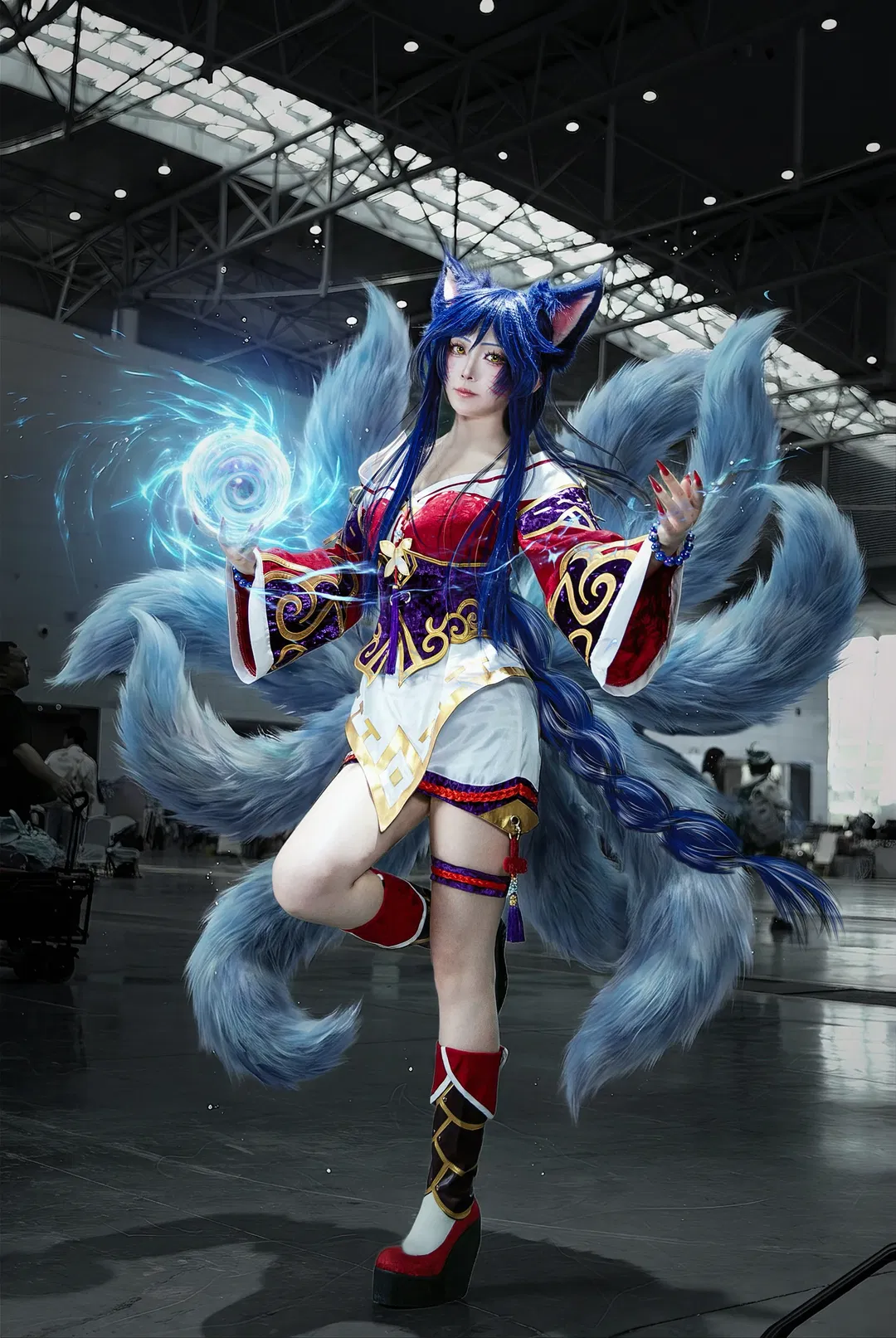 【阿狸cos】英雄联盟灵魂莲华的灵动瞬间 - 第 2 张