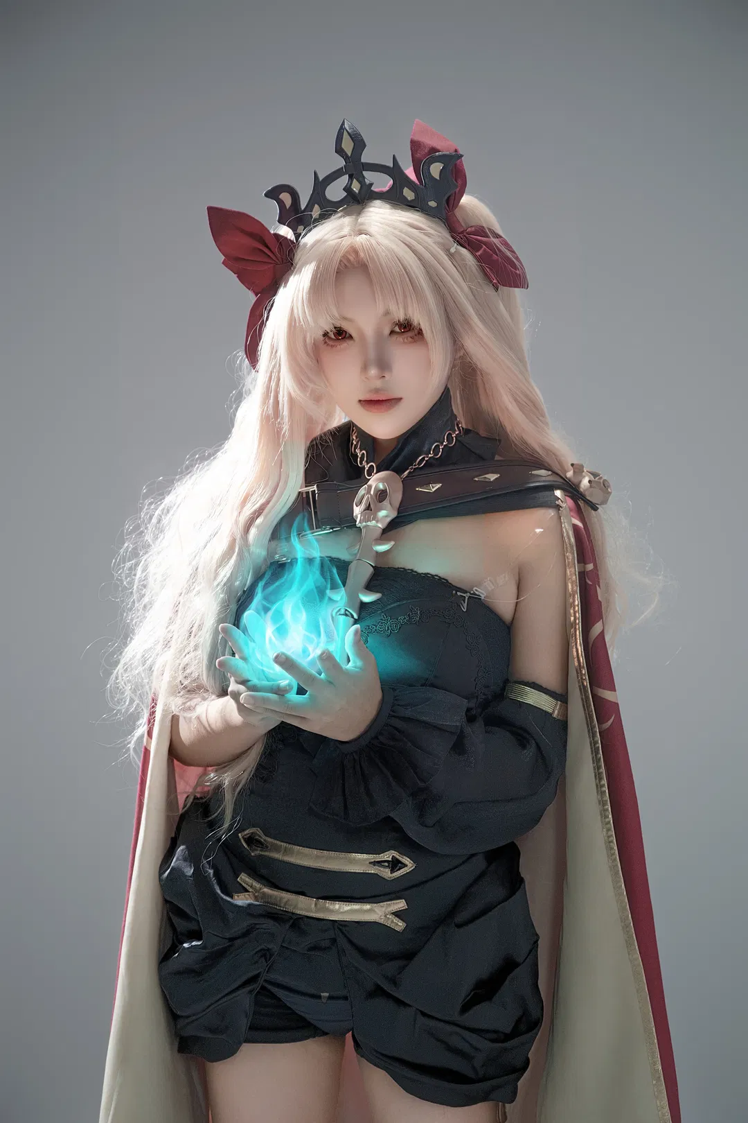 【艾蕾cos】FGO冥界女神白棚拍摄记录 - 第 2 张