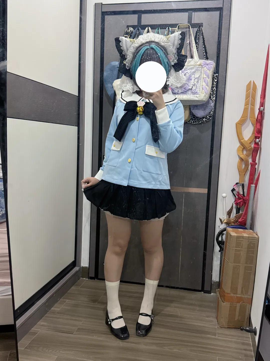 【柴郡cos】碧蓝航线幼稚园柴郡的两套穿搭分享 - 第 3 张