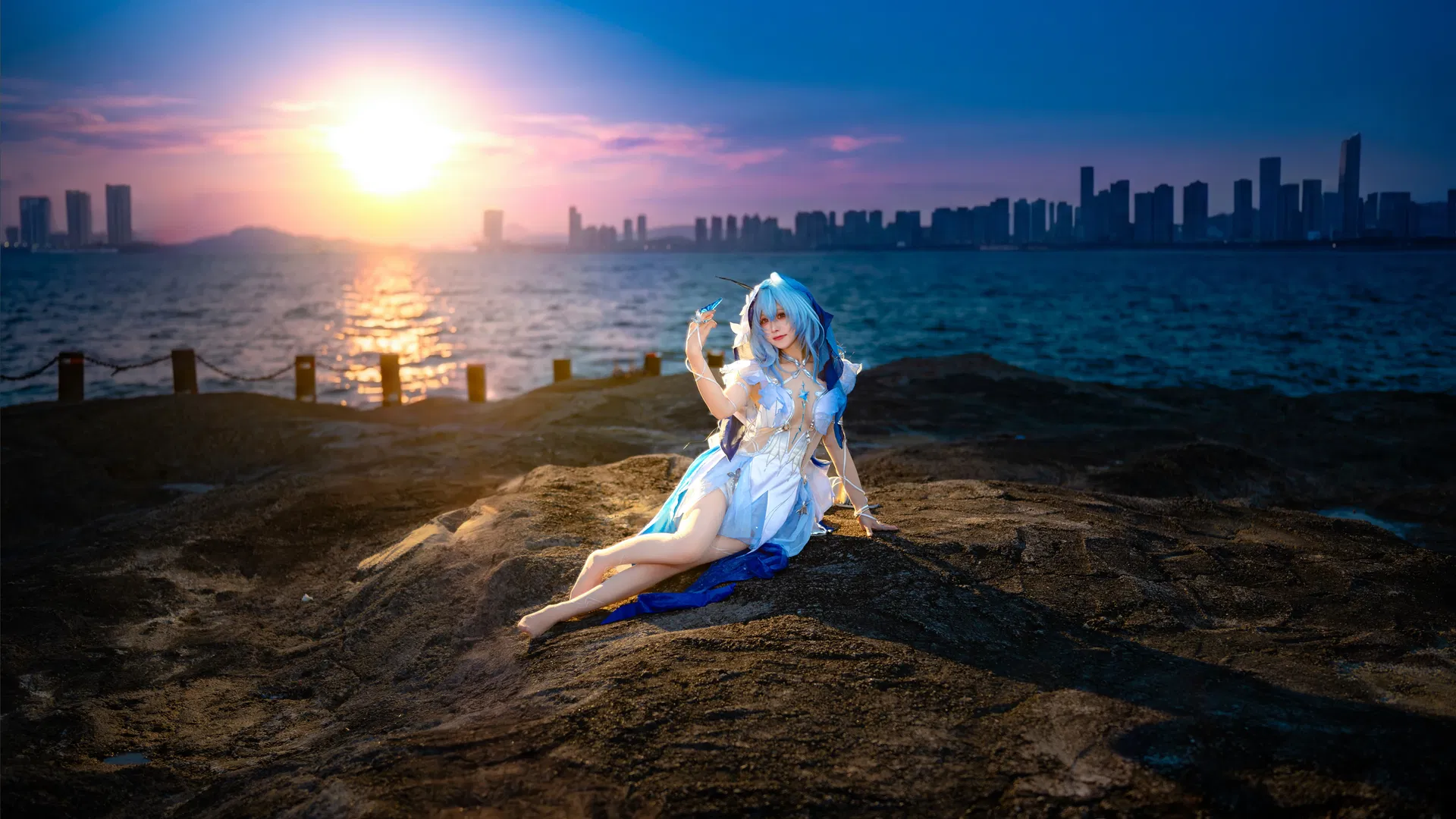 【守岸人cos】鸣潮海岸尽头的蓝色守望 - 第 5 张