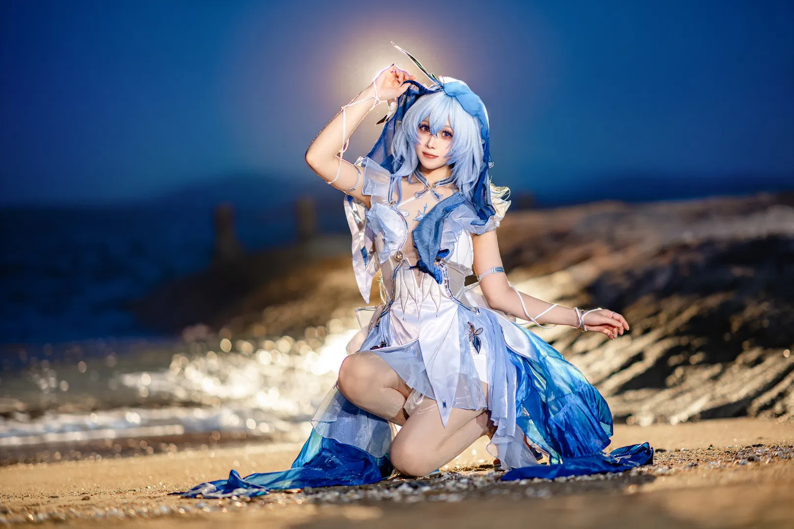 【守岸人cos】鸣潮海岸尽头的蓝色守望 - 第 6 张