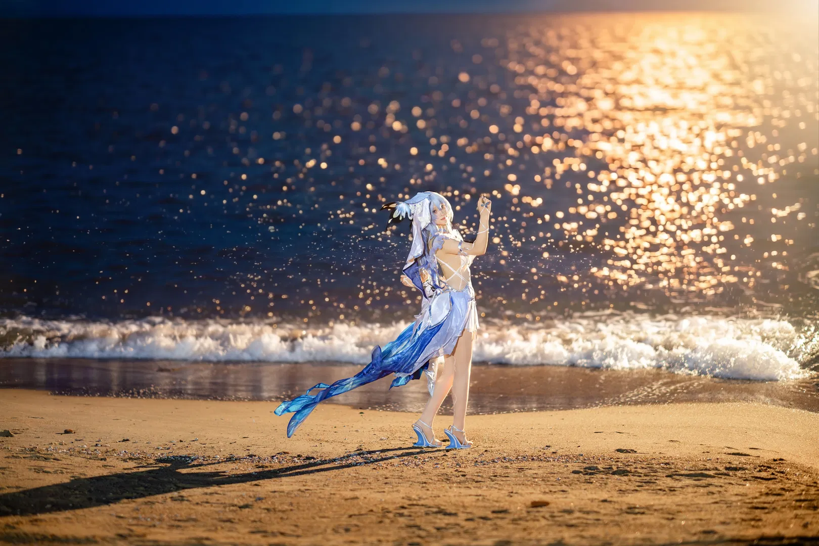 【守岸人cos】鸣潮海岸尽头的蓝色守望 - 第 8 张