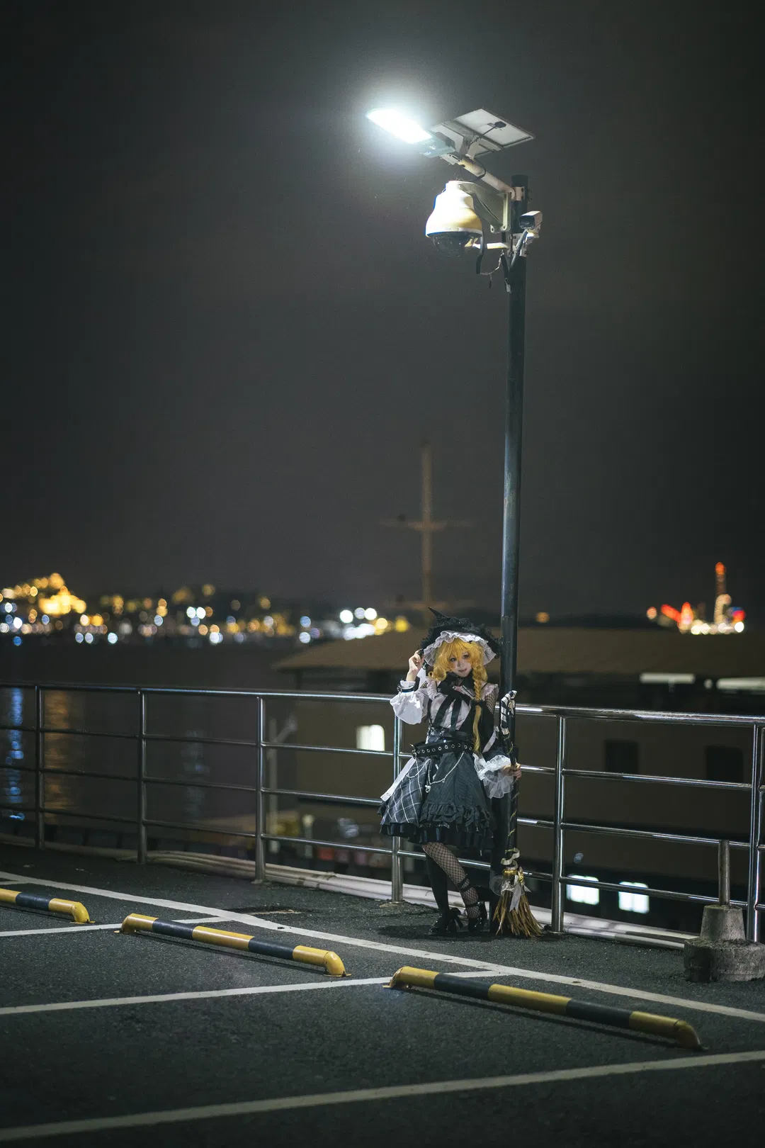 【雾雨魔理沙cos】东方Project魔法使的都市夜行 - 第 4 张