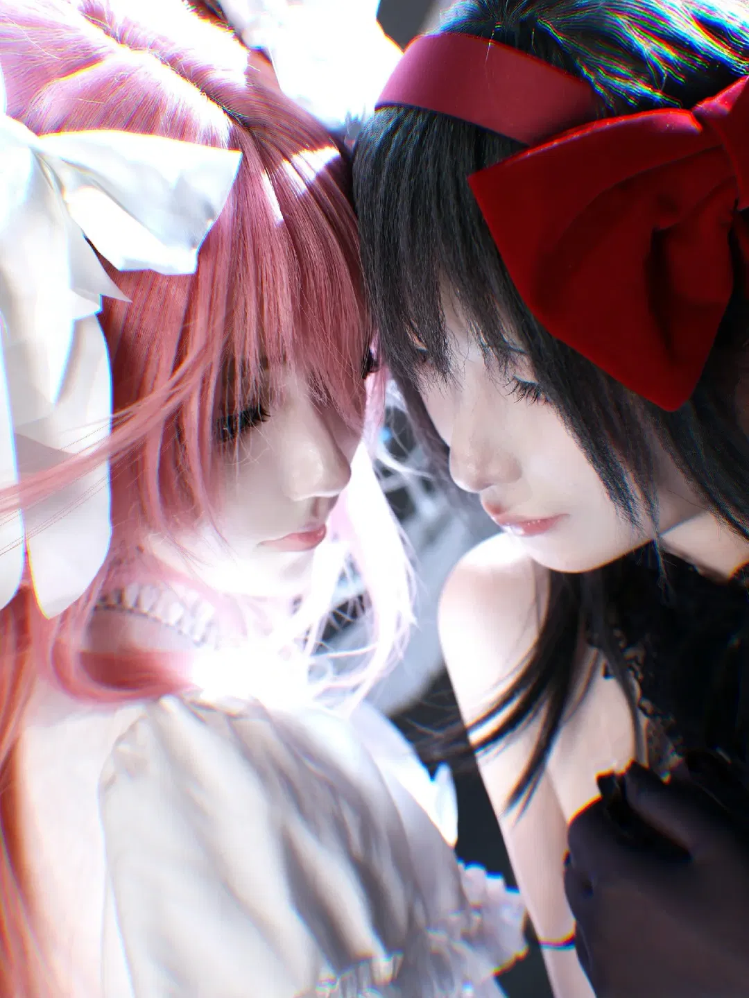 【鹿目圓cos】魔法少女小圓 鹿目圓與曉美焰的神魔宿命同框 - 第 1 張