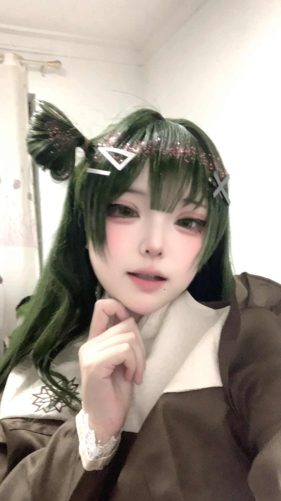 【薇尤拉cos】夢限大的綠髮雙馬尾少女 - 第 2 張