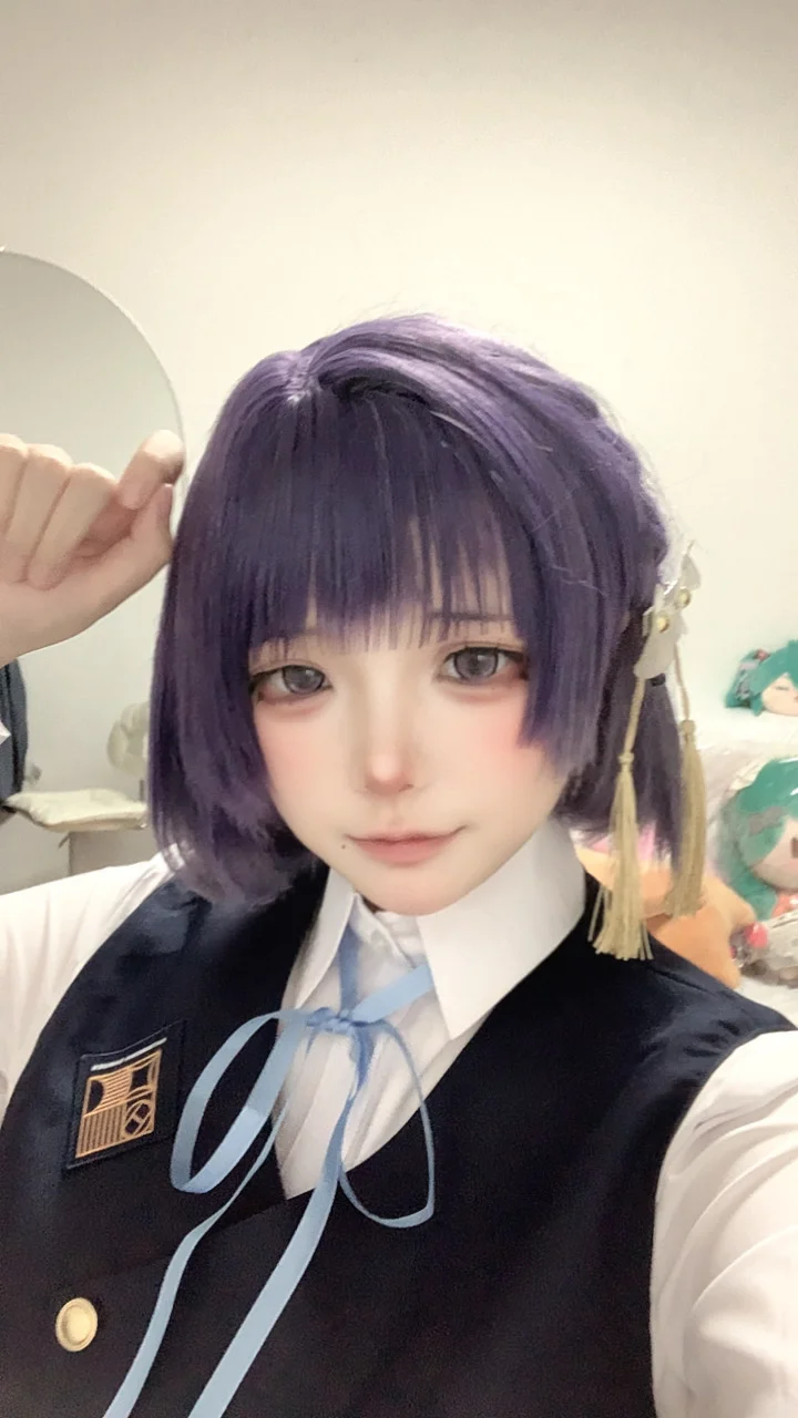 【秦谷美铃cos】学马仕初星学园制服试穿 - 第 2 张
