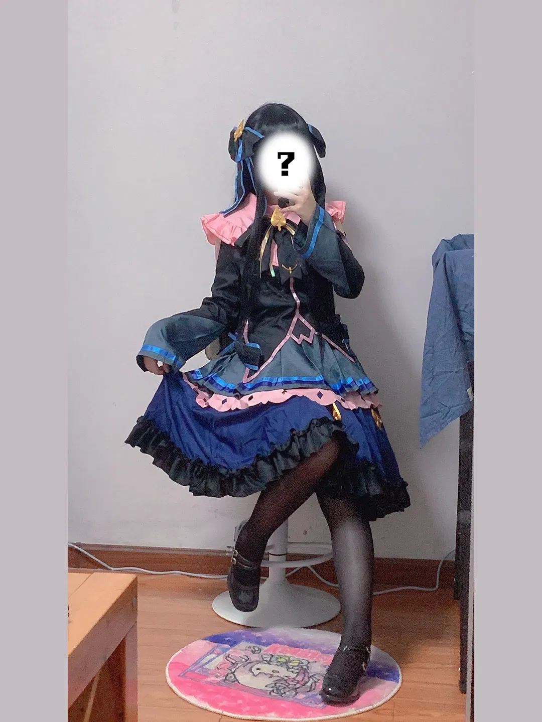 【对立cos】Arcaea对立对镜拍，黑丝与暗黑风洋装的结合 - 第 2 张