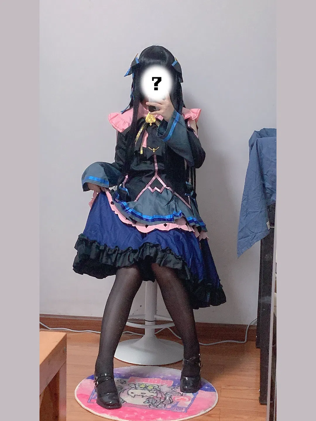 【对立cos】Arcaea对立对镜拍，黑丝与暗黑风洋装的结合 - 第 3 张