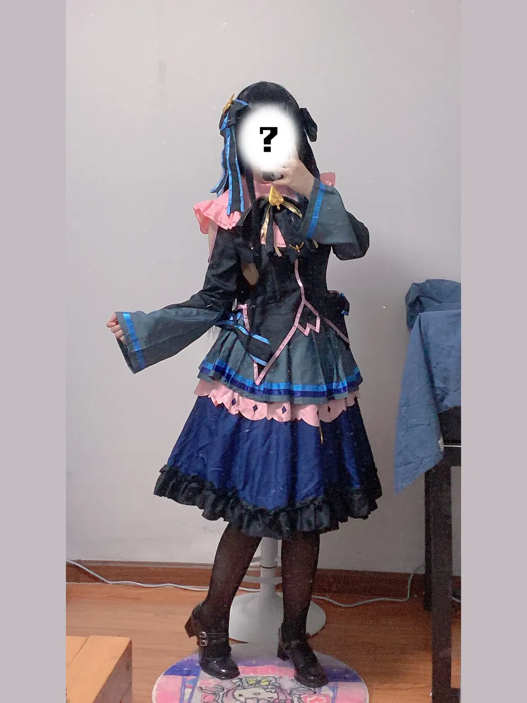 【对立cos】Arcaea对立对镜拍，黑丝与暗黑风洋装的结合 - 第 4 张